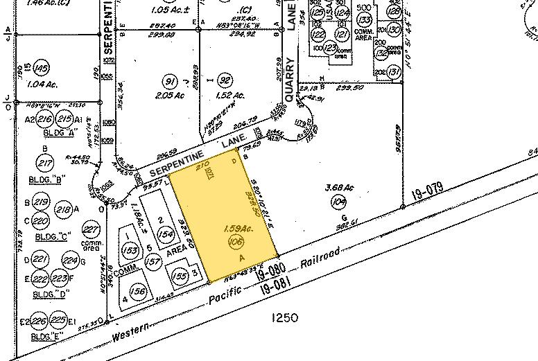 1071 Serpentine Ln, Pleasanton, CA à vendre - Plan cadastral - Image 2 de 7