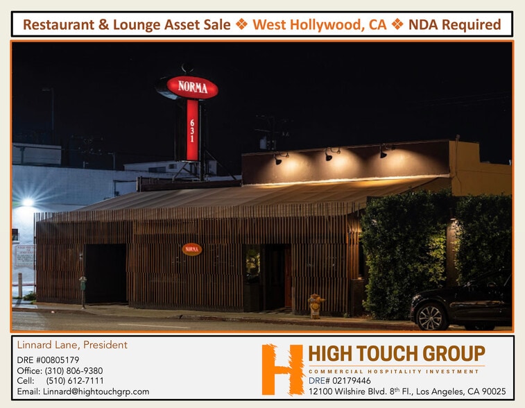 629 N La Cienega Blvd, West Hollywood, CA for lease - Building Photo - Image 1 of 18
