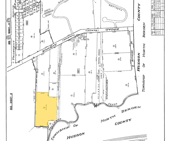 83 Broad Ave, Fairview, NJ for sale - Plat Map - Image 2 of 19