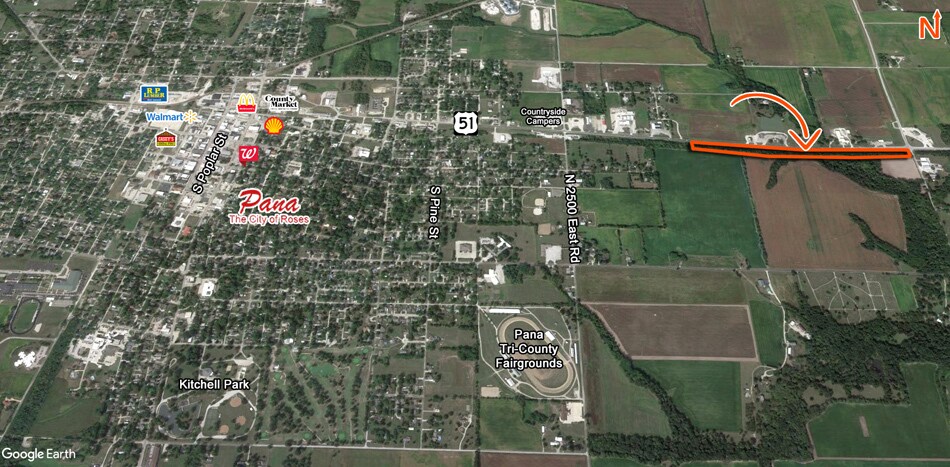 US 51 & Route 16,, Pana, IL for sale - Building Photo - Image 2 of 2
