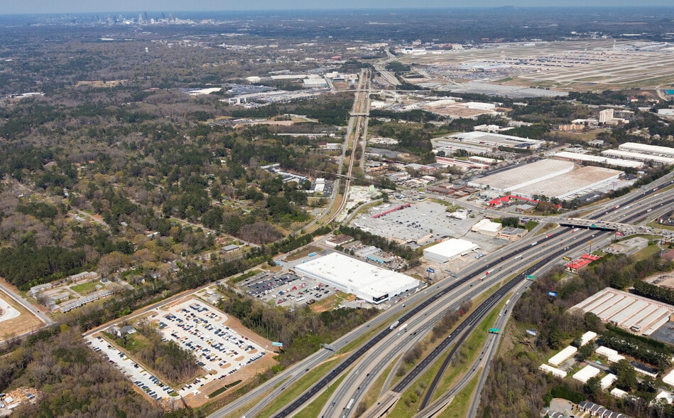 2856 Sullivan Rd, College Park, GA for lease - Aerial - Image 1 of 3