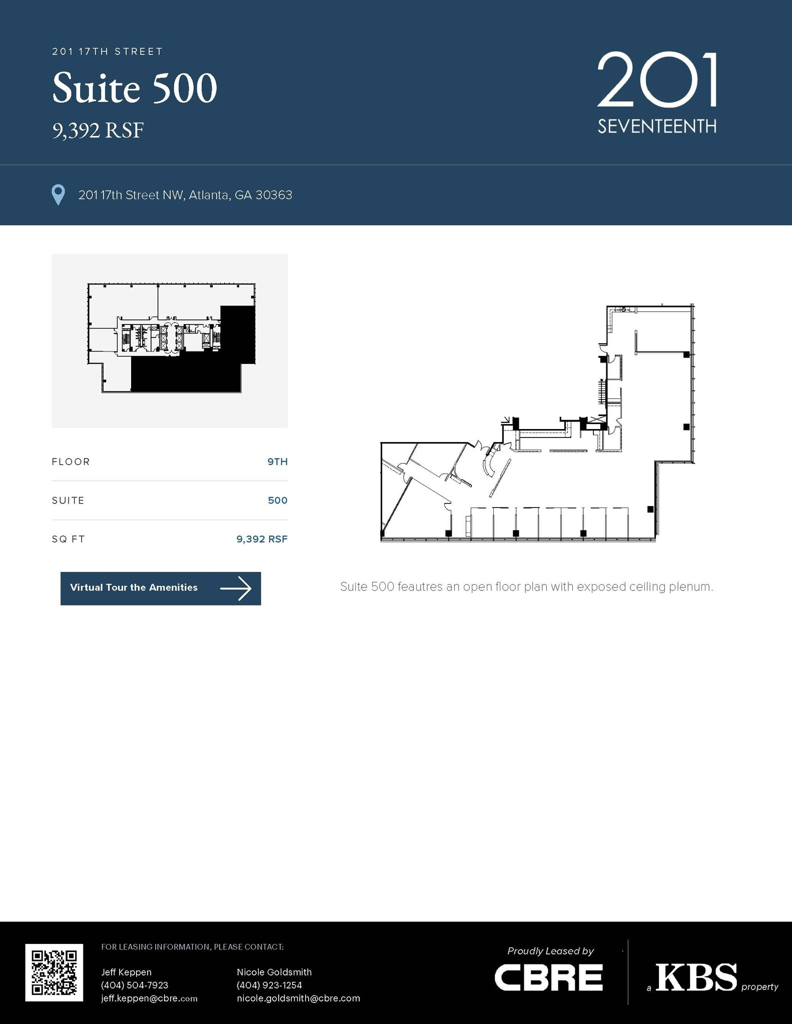 201 17th St NW, Atlanta, GA for lease Floor Plan- Image 1 of 1