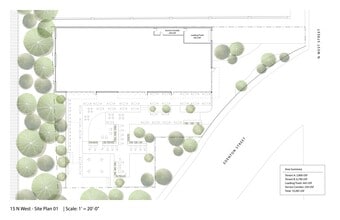 15 N West St, Raleigh, NC for lease Site Plan- Image 1 of 3
