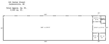 161 Center St, Jacksonville, NC à louer Plan de site- Image 1 de 47