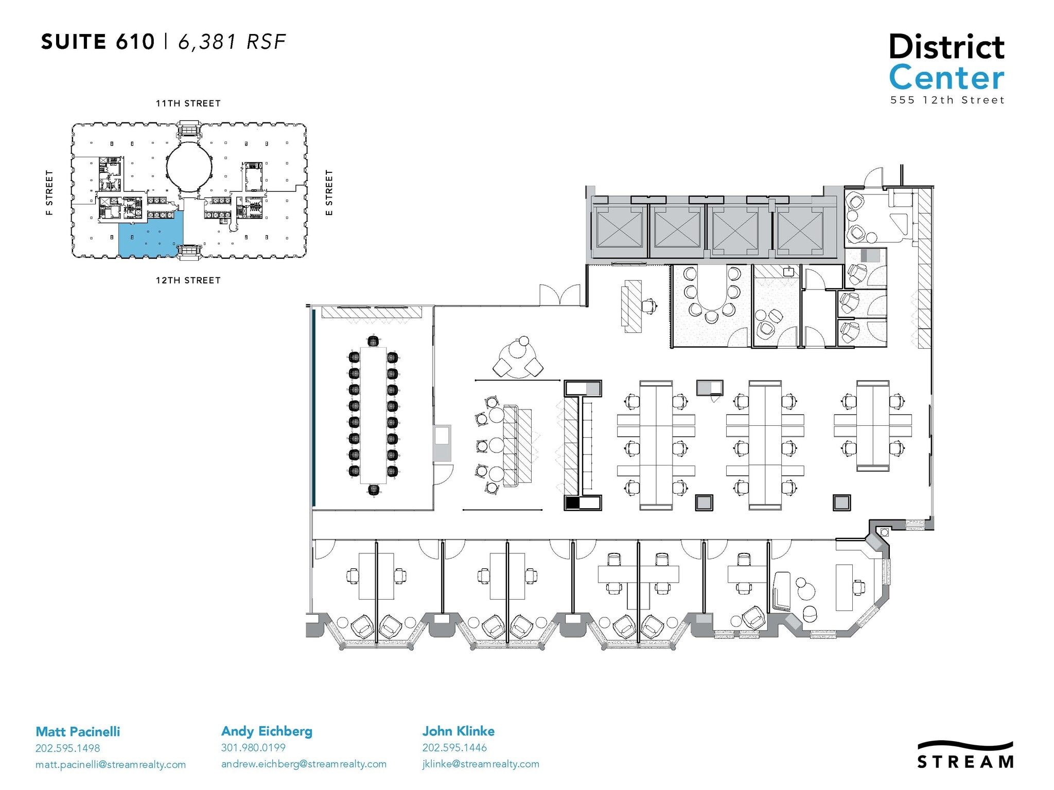 555 12th St NW, Washington, DC à louer Photo intérieure- Image 1 de 1