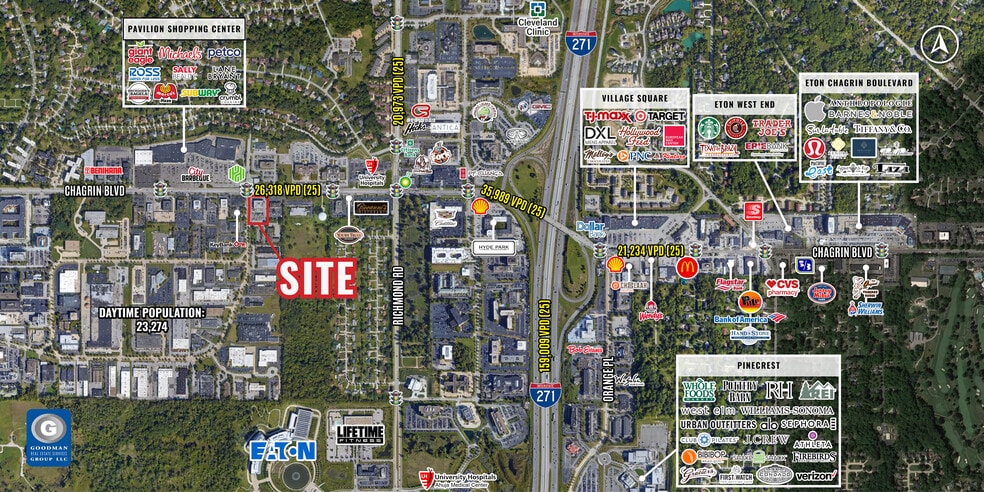24700 US-422, Beachwood, OH for lease - Aerial - Image 2 of 3