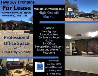 More details for 3080 Highway Byp W, Midlothian, TX - Office for Lease
