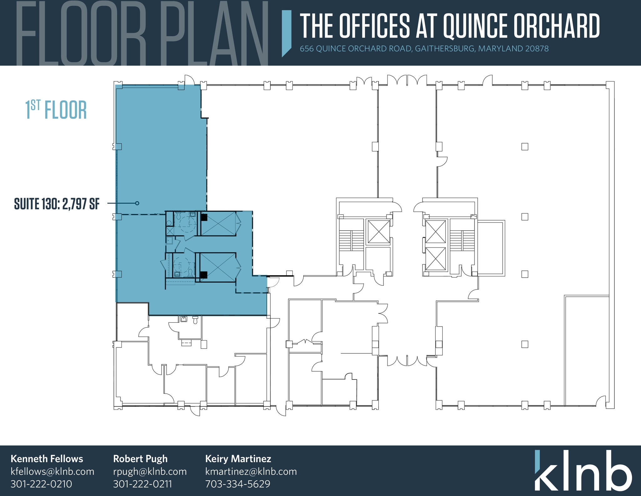 656 Quince Orchard Rd, Gaithersburg, MD for lease Floor Plan- Image 1 of 5