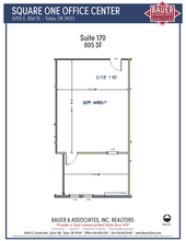 6703-6709 E 81st St, Tulsa, OK for lease Floor Plan- Image 1 of 3