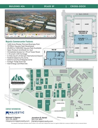 More details for 3500 N Windsor Dr, Aurora, CO - Industrial for Lease