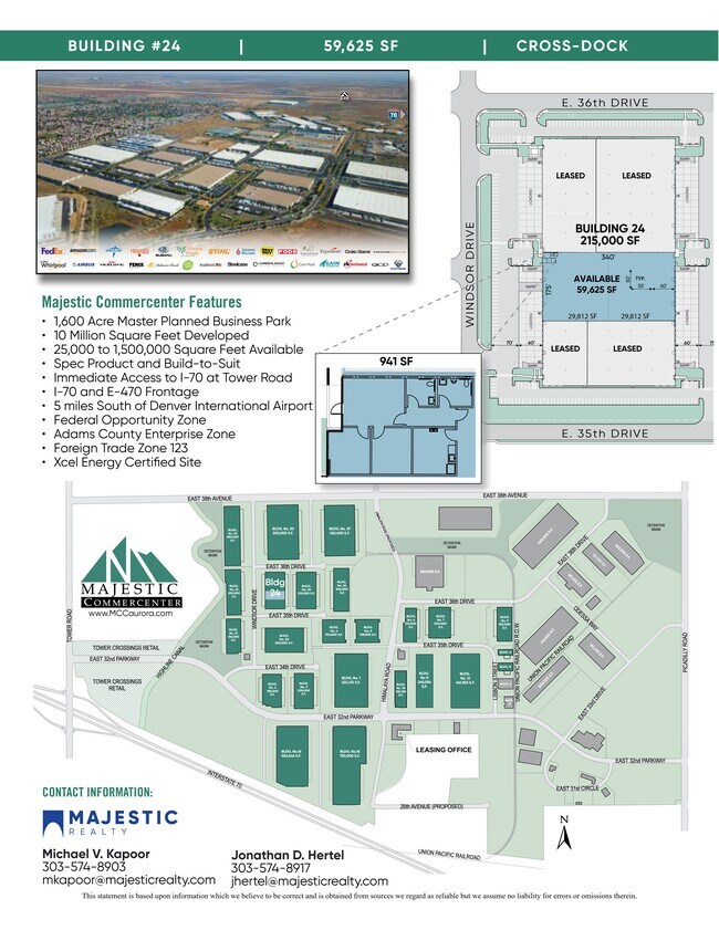 More details for 3500 N Windsor Dr, Aurora, CO - Industrial for Lease