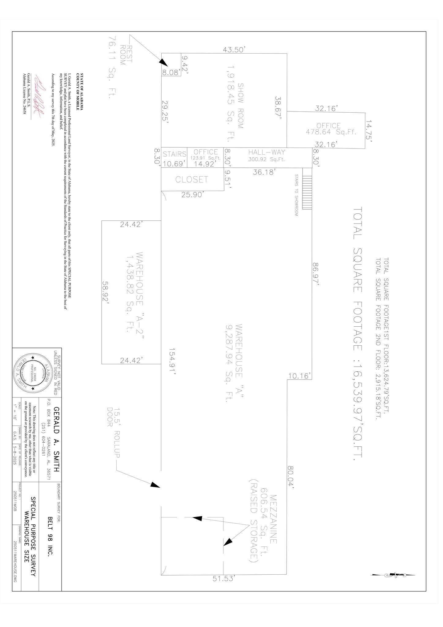 3404 Moffett Rd, Mobile, AL for lease Site Plan- Image 1 of 2