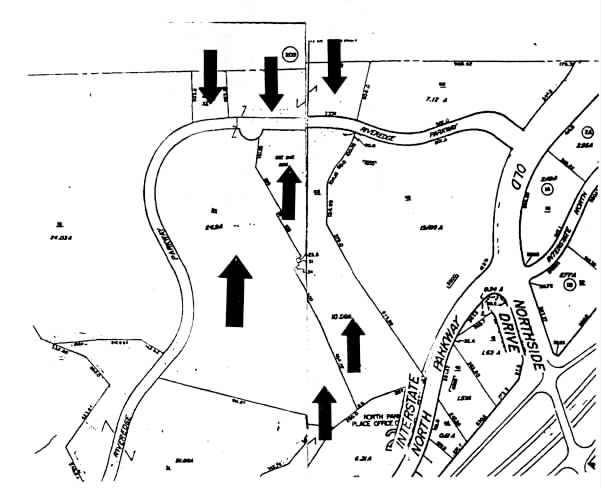 1500-1600 Riveredge Pky NW, Atlanta, GA à louer - Plan cadastral - Image 2 de 21