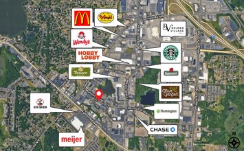 4780-4810 Munson St NW, Canton, OH - Aerial  map view