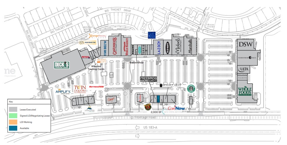 5001 US Highway 183 A, Cedar Park, TX for lease - Site Plan - Image 2 of 2