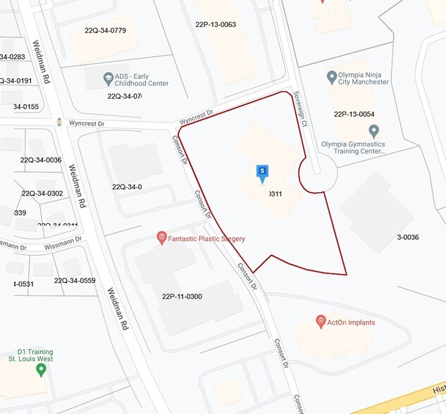 301 Sovereign Ct, Manchester, MO à vendre - Photo du bâtiment - Image 2 de 9