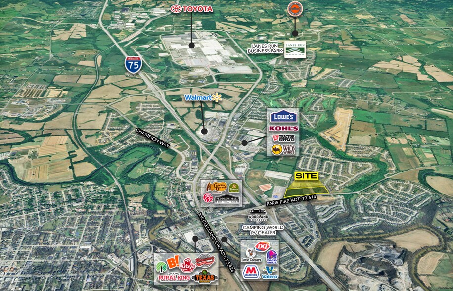 3140 Paris Pike, Georgetown, KY à vendre - Photo du bâtiment - Image 2 de 6