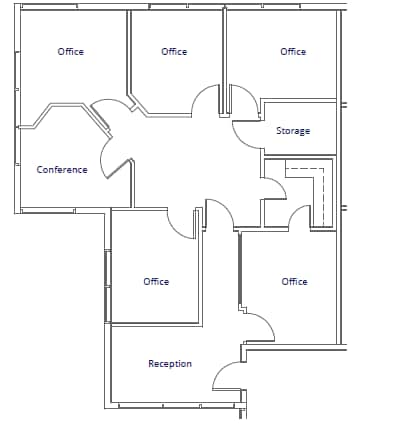 11230 Sorrento Valley Rd, San Diego, CA à louer Plan d’étage- Image 1 de 1