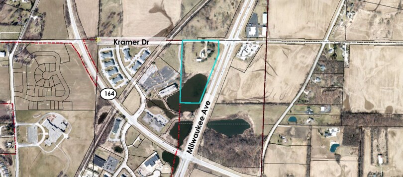 28229 Kramer Dr, Waterford, WI for sale - Aerial - Image 2 of 2