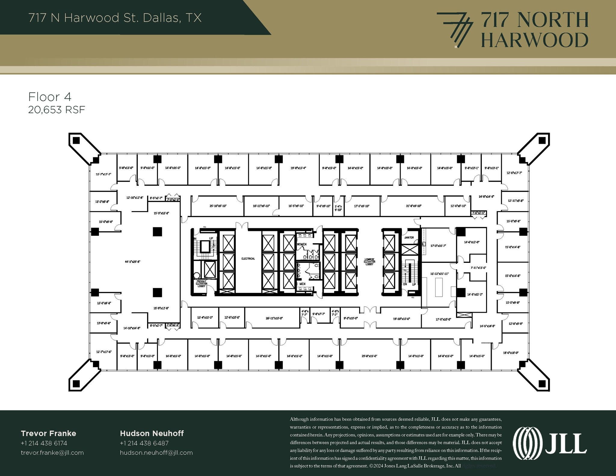 717 N Harwood St, Dallas, TX for lease Floor Plan- Image 1 of 1
