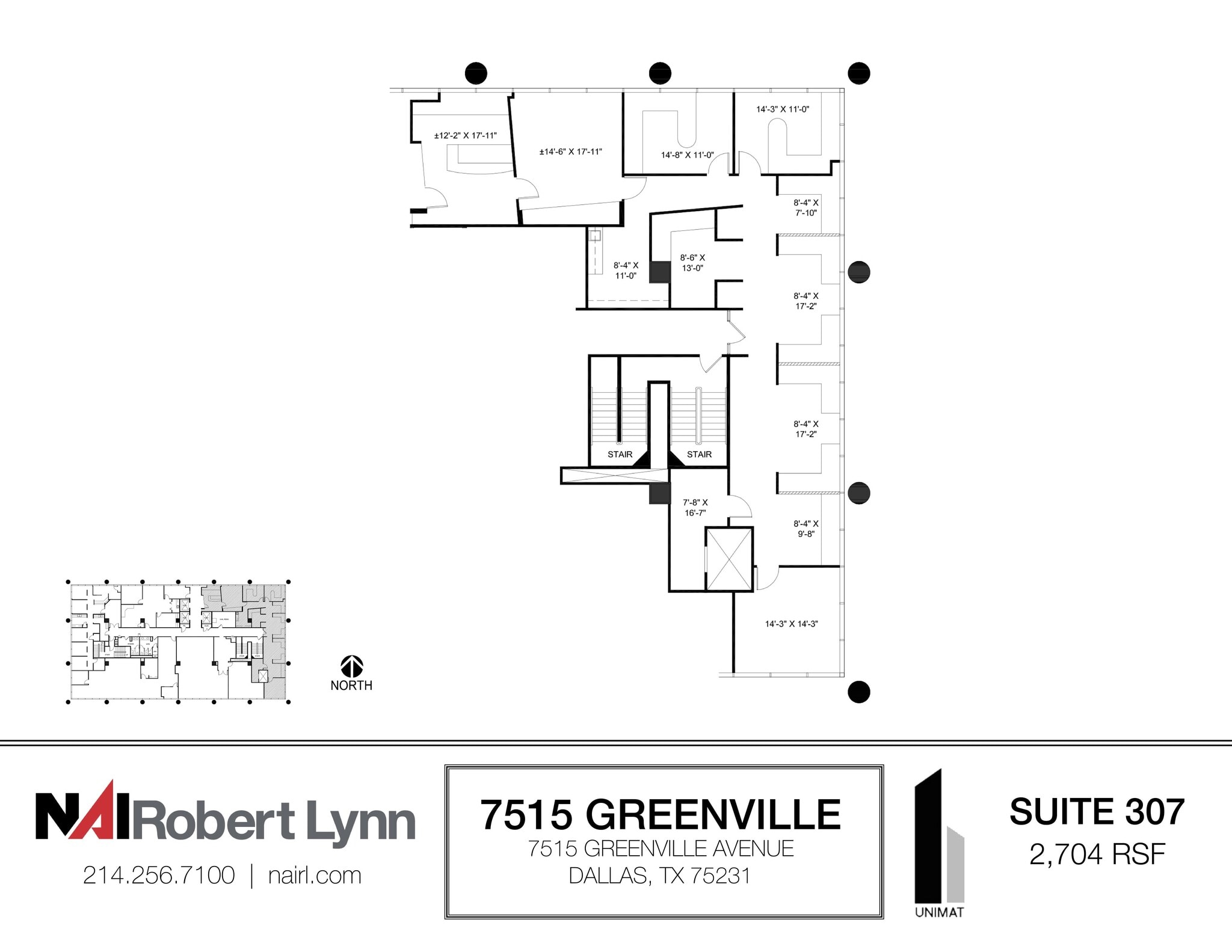7515 Greenville Ave, Dallas, TX à louer Plan d’étage- Image 1 de 1