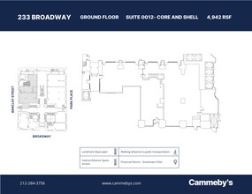 233 Broadway, New York, NY for lease Site Plan- Image 1 of 1