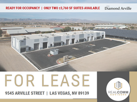 Two (2) - 3,760 SF Spec Suites Available - Warehouse