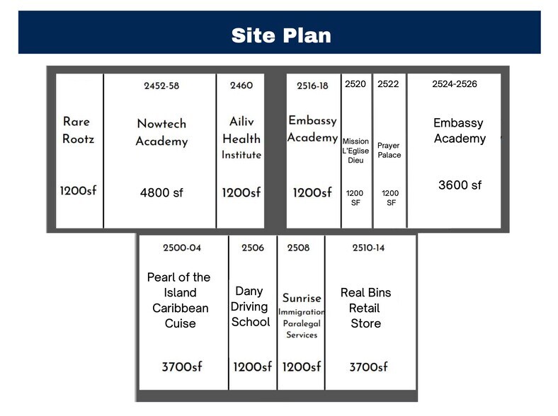 2450-2556 W Oakland Park Blvd, Oakland Park, FL à vendre - Photo du bâtiment - Image 2 de 19