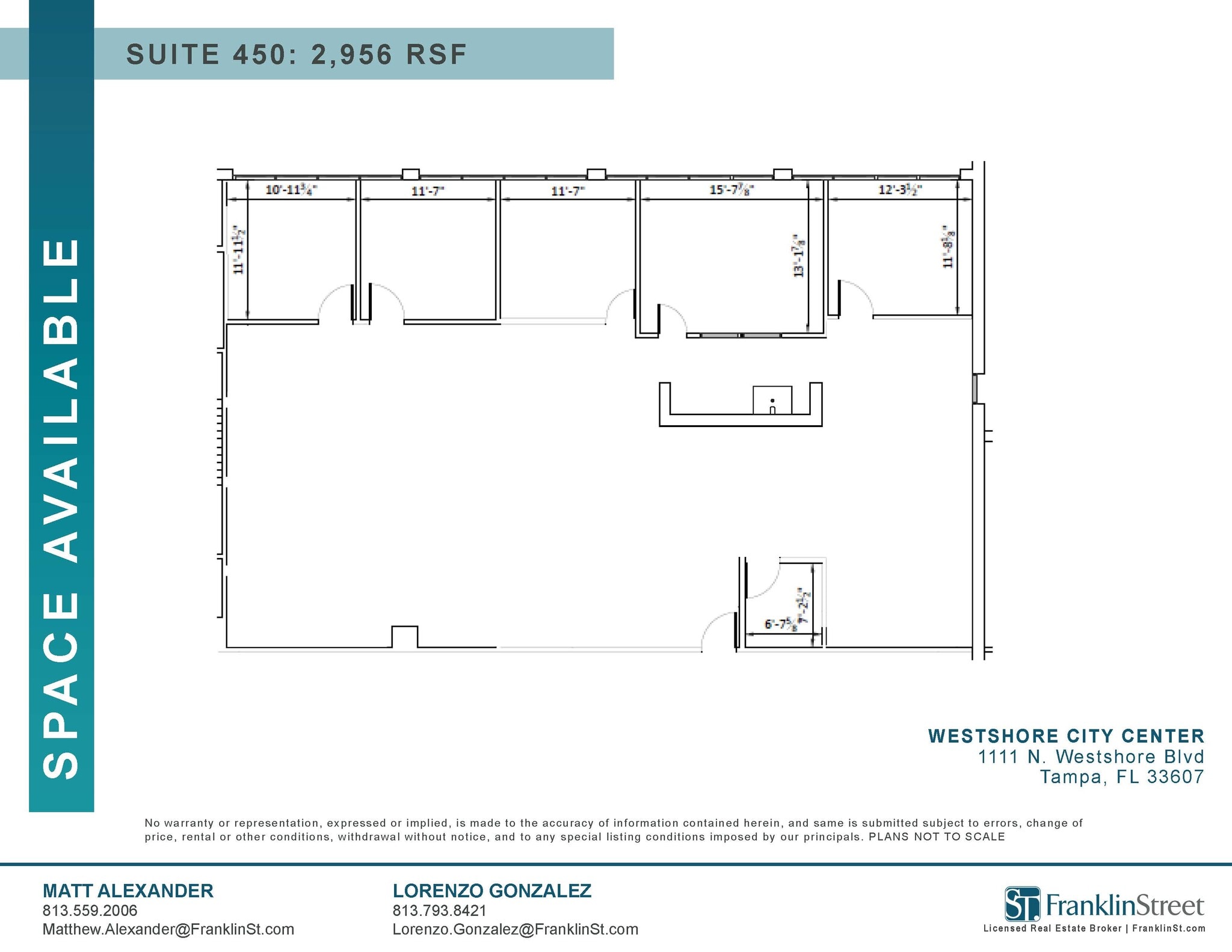 1111 N Westshore Blvd, Tampa, FL for lease Floor Plan- Image 1 of 1
