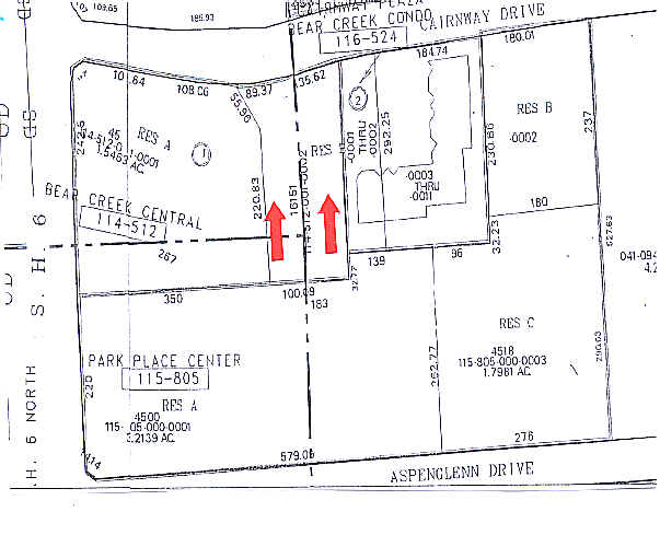 16151 Cairnway Dr, Houston, TX à louer - Plan cadastral - Image 3 de 11