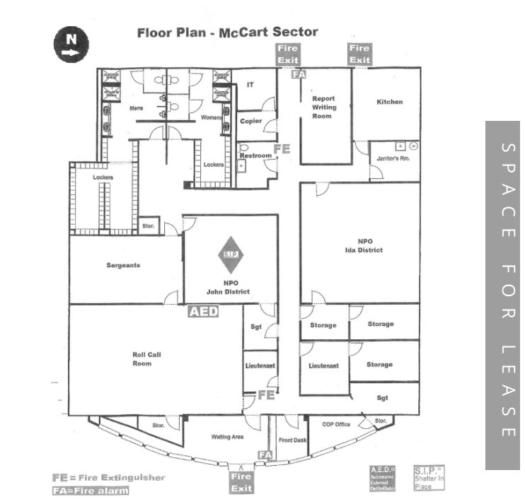 7628-7674 McCart Ave, Fort Worth, TX à louer Plan d’étage- Image 1 de 1