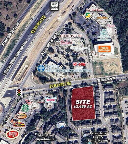 SWQ of Loop 1604, San Antonio, TX à vendre - Photo du bâtiment - Image 1 de 3