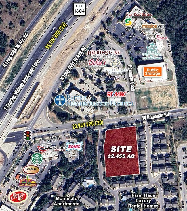 SWQ of Loop 1604, San Antonio, TX à vendre Photo du bâtiment- Image 1 de 4