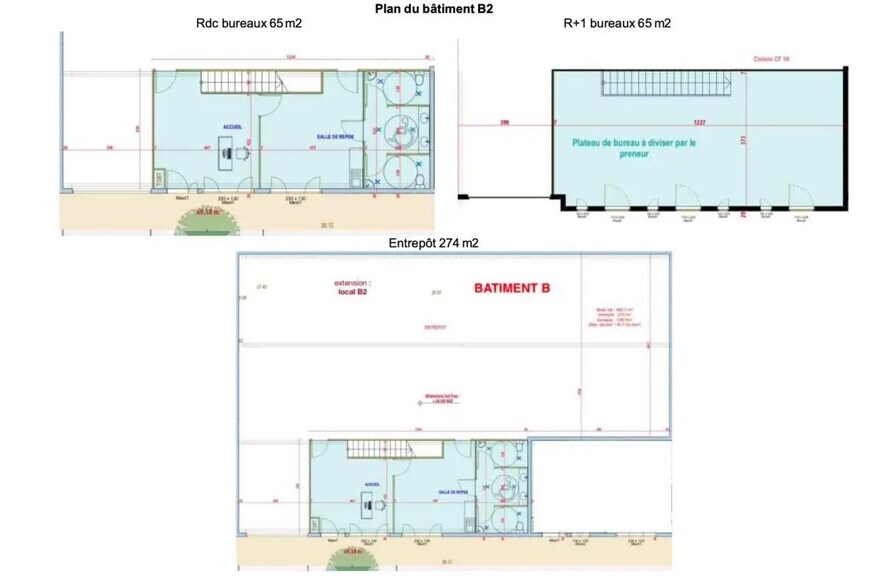 Office in Marseille for lease - Floor Plan - Image 2 of 5