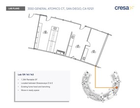 3550 General Atomics Ct, San Diego, CA for lease Floor Plan- Image 1 of 1