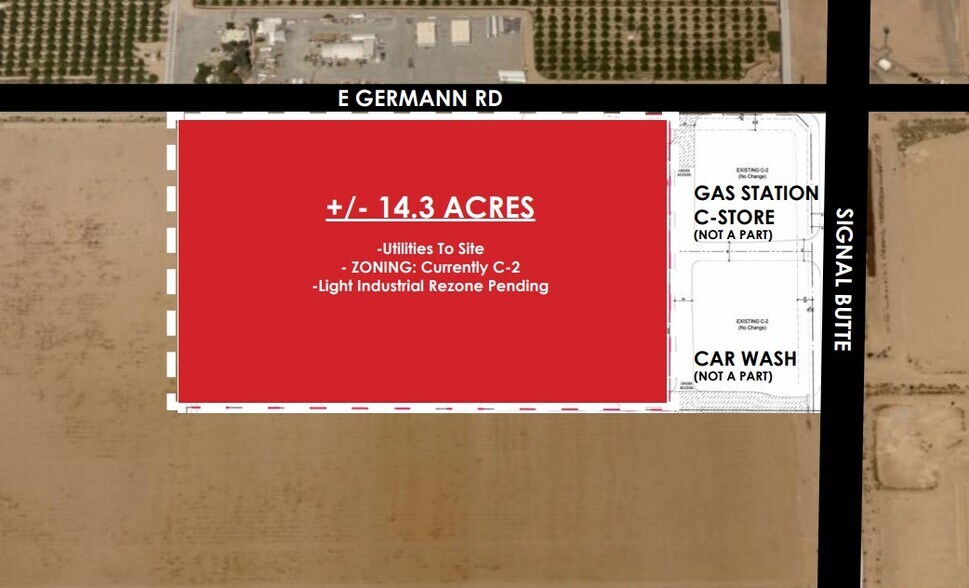 SW Germann & Signal Butte, Queen Creek, AZ à vendre - Photo du bâtiment - Image 2 de 4