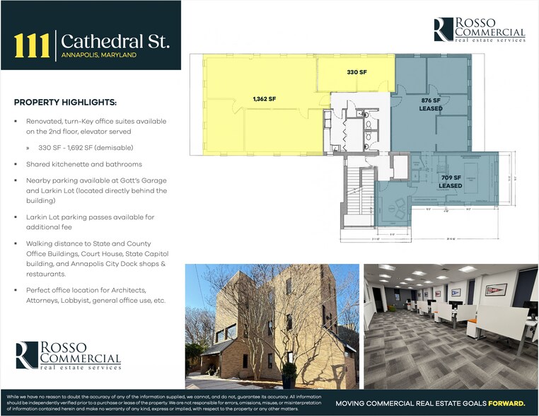 111 Cathedral St, Annapolis, MD à louer - Photo du bâtiment - Image 3 de 6