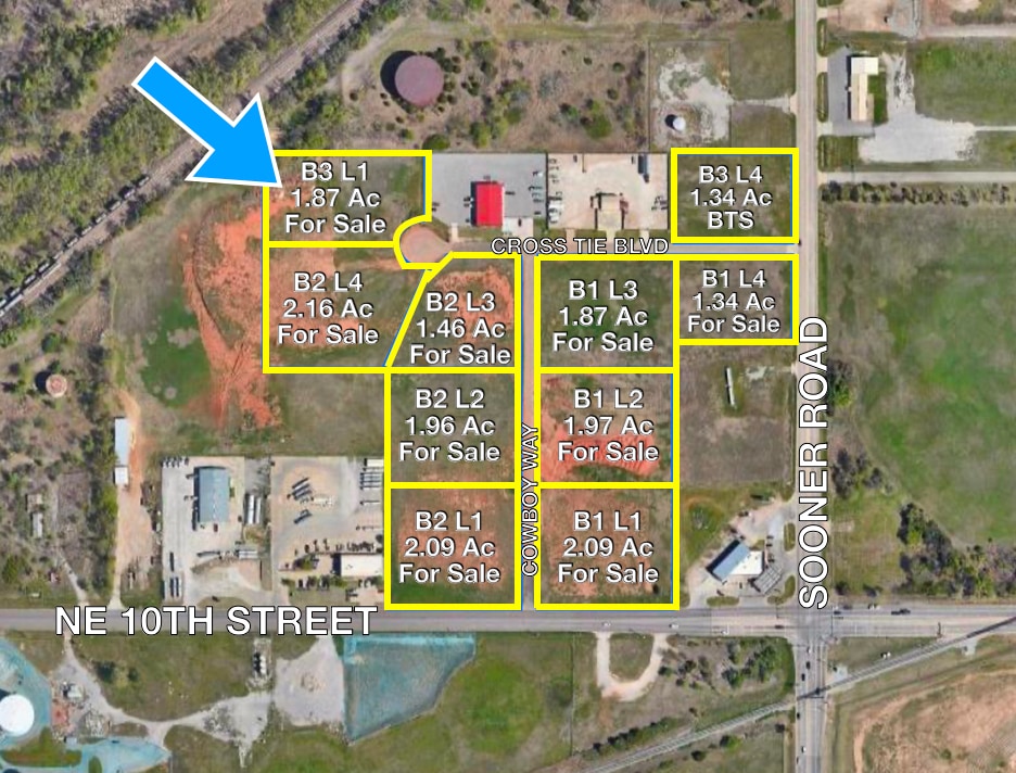 5331 Cross Tie blvd, Oklahoma City, OK à vendre Aérien- Image 1 de 2