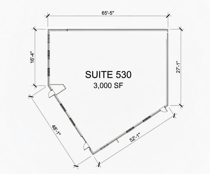 6835 Communications Pky, Plano, TX à louer - Plan d’étage - Image 3 de 8