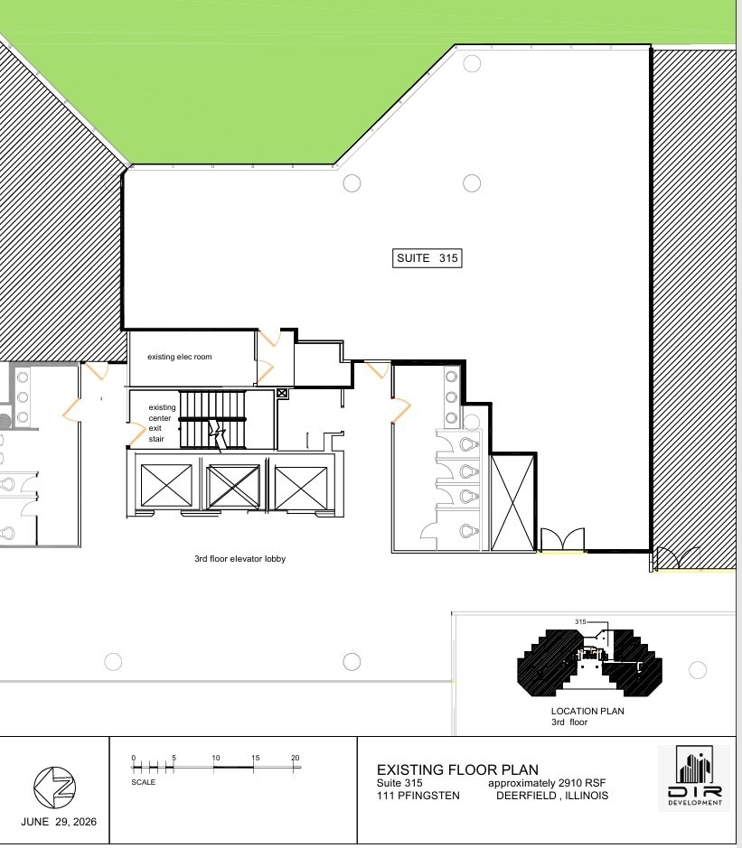 111 Pfingsten Rd, Deerfield, IL for lease Floor Plan- Image 1 of 5