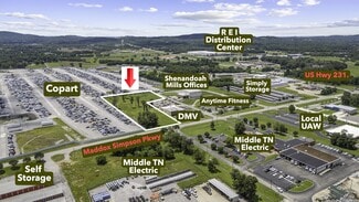 Plus de détails pour 208 Maddox-Simpson Pky, Lebanon, TN - Terrain à vendre