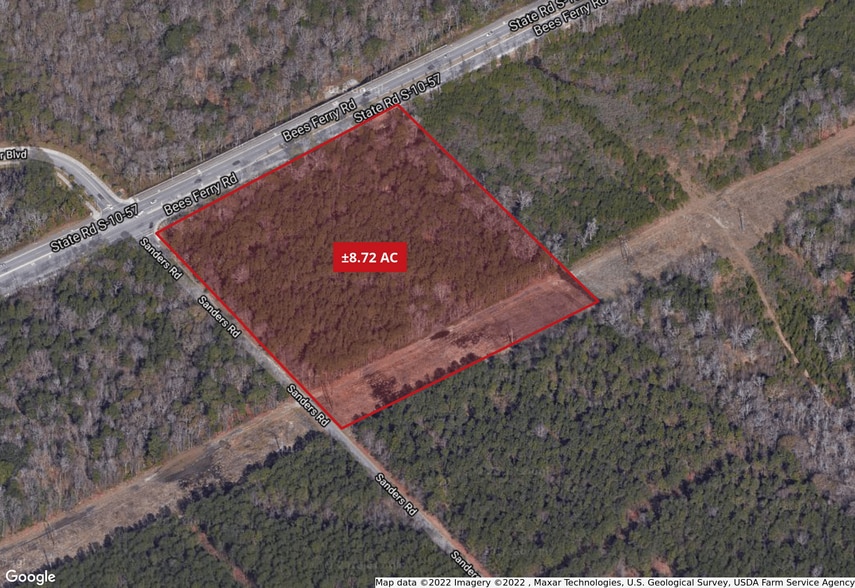 Sanders and Bees Ferry Rd, Charleston, SC for sale - Primary Photo - Image 1 of 1