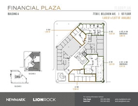 7730 E Belleview Ave, Greenwood Village, CO à louer Plan d’étage- Image 2 de 2