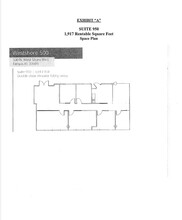 500 N West Shore Blvd, Tampa, FL à louer Plan d  tage- Image 1 de 10