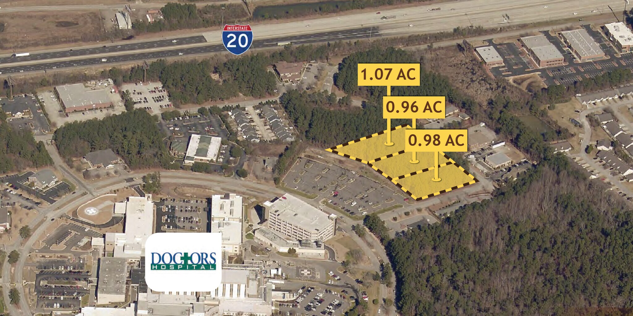 1364 Interstate Pky, Augusta, GA à louer Aérien- Image 1 de 2