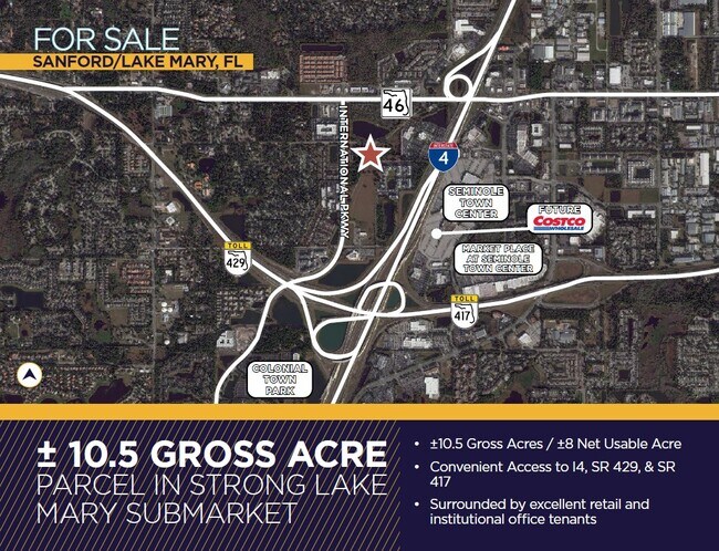 Plus de détails pour 4809 International Pkwy, Sanford, FL - Terrain à vendre