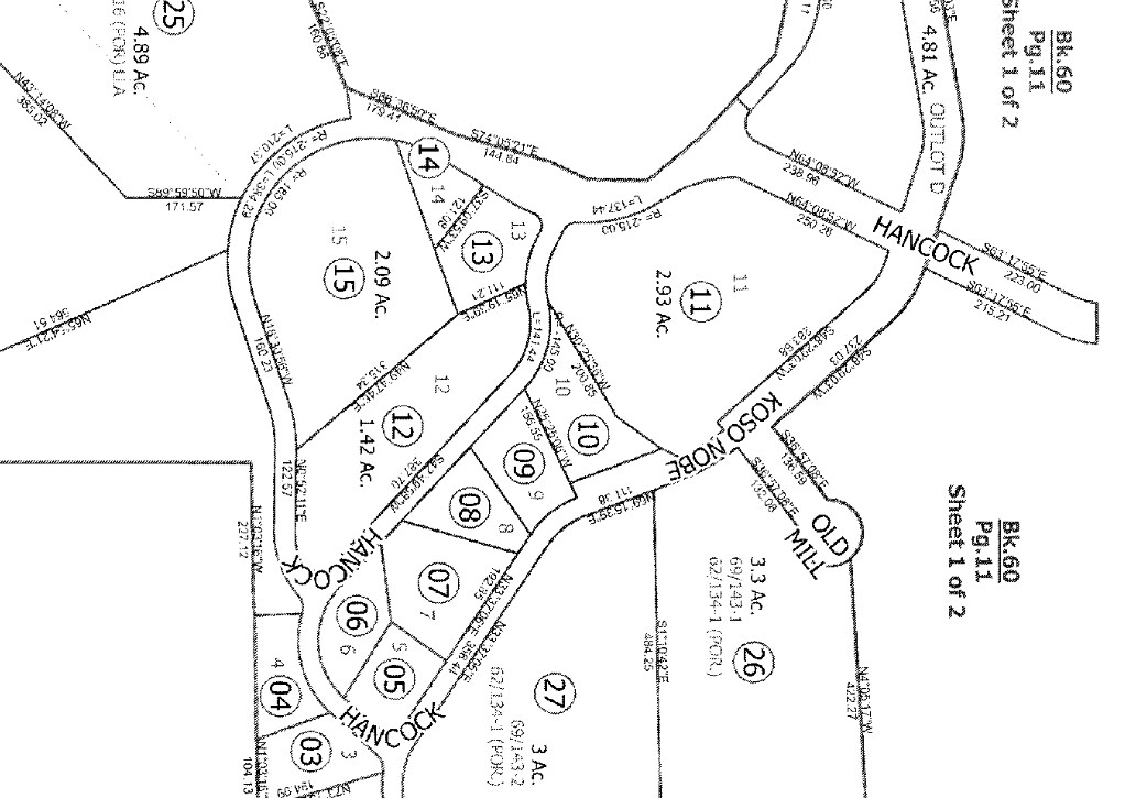 13 Hancock Way, North Fork, CA à vendre Plan cadastral- Image 1 de 2