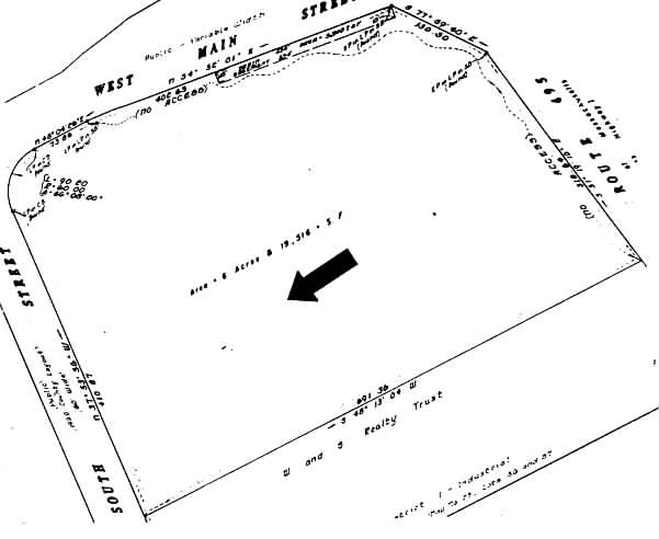 25 South St, Hopkinton, MA à louer - Plan cadastral - Image 3 de 4