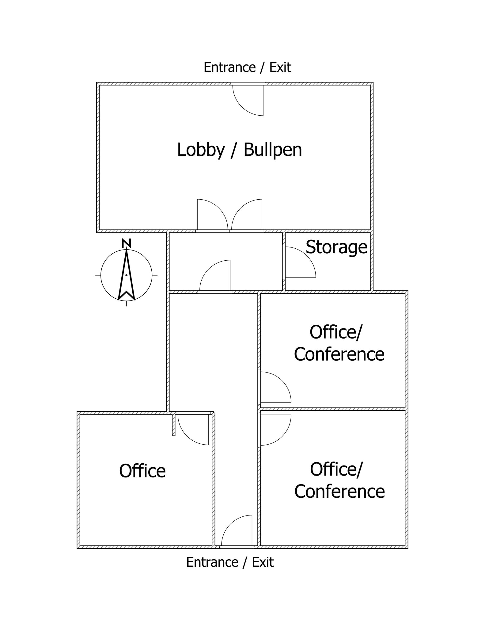 2350 W Shaw Ave, Fresno, CA à louer Plan de site- Image 1 de 1