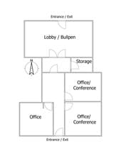 2350 W Shaw Ave, Fresno, CA à louer Plan de site- Image 1 de 1